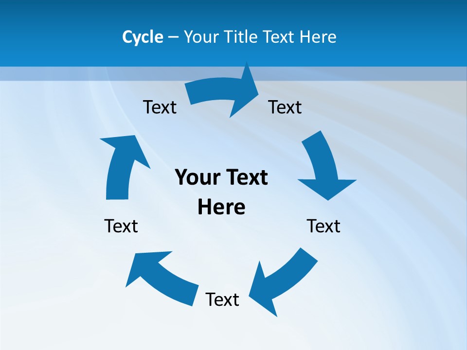 Blue Colors Creation PowerPoint Template