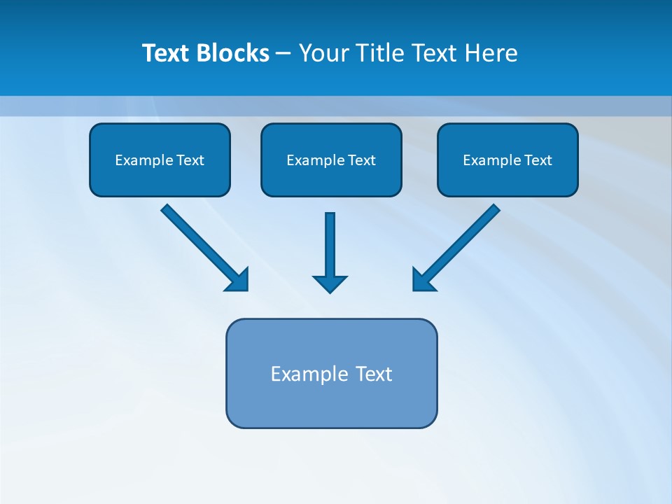 Blue Colors Creation PowerPoint Template