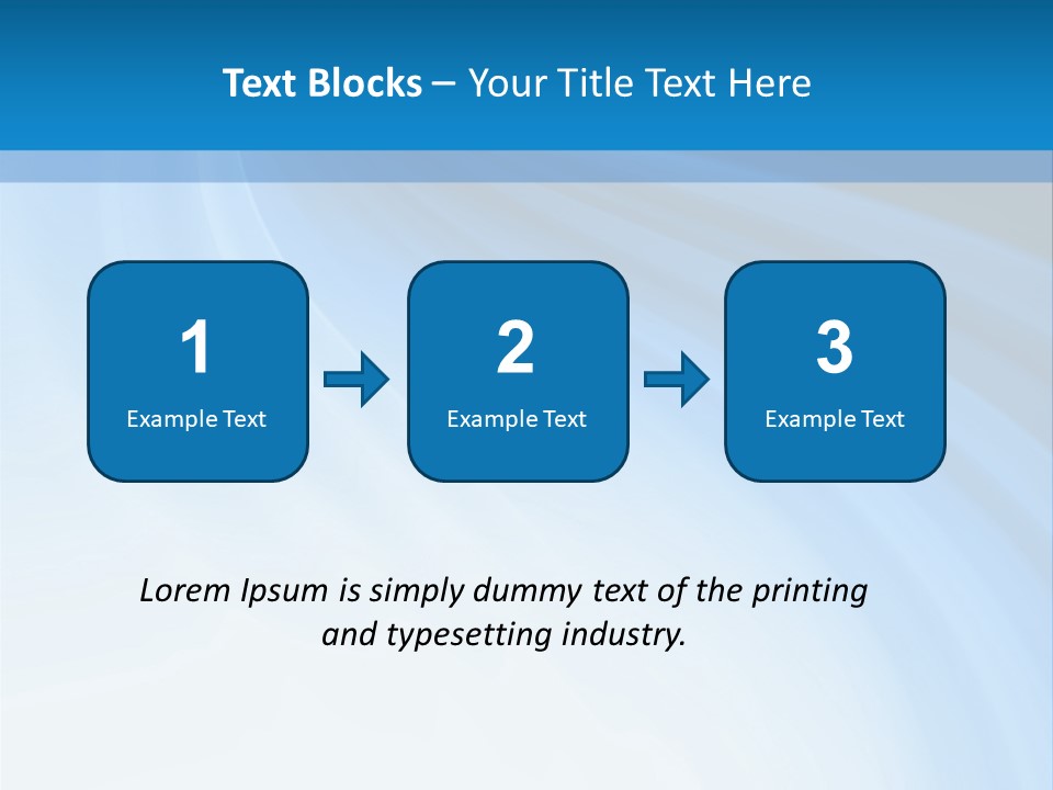 Blue Colors Creation PowerPoint Template