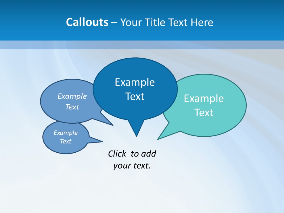 Blue Colors Creation PowerPoint Template