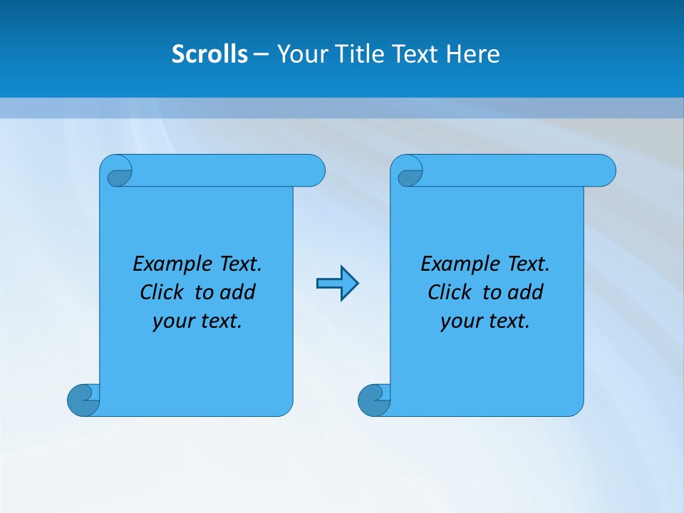 Blue Colors Creation PowerPoint Template