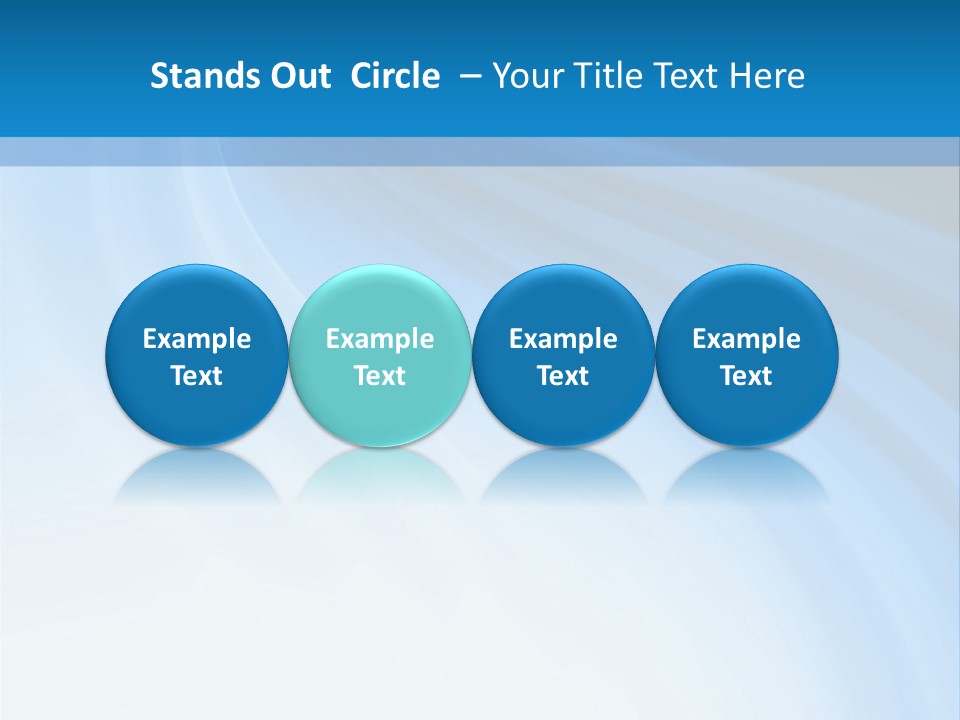Blue Colors Creation PowerPoint Template
