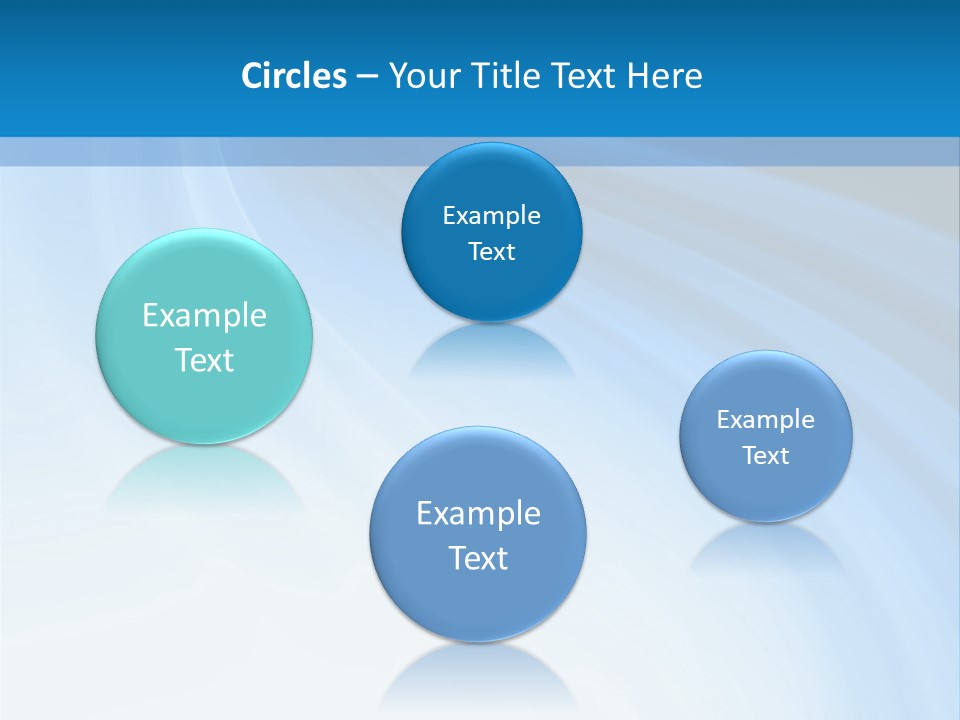 Blue Colors Creation PowerPoint Template