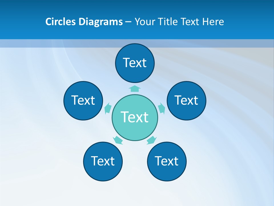 Blue Colors Creation PowerPoint Template
