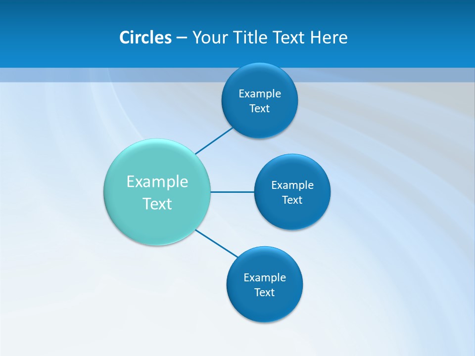 Blue Colors Creation PowerPoint Template