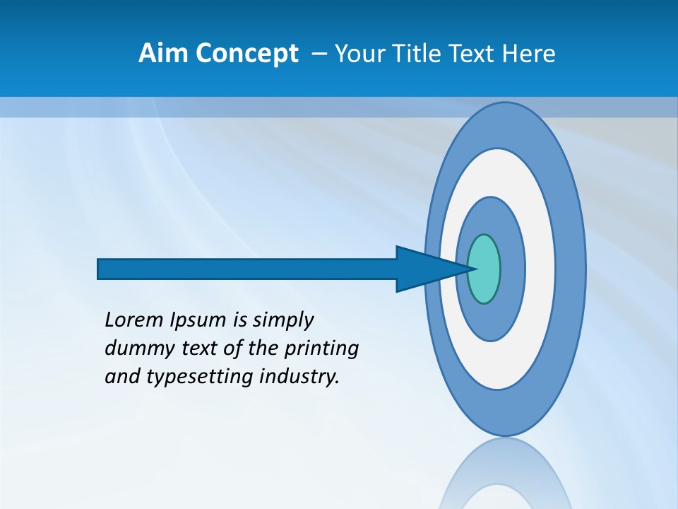 Blue Colors Creation PowerPoint Template