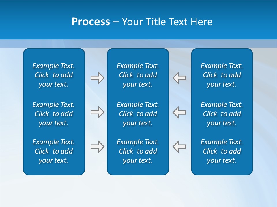 Blue Colors Creation PowerPoint Template