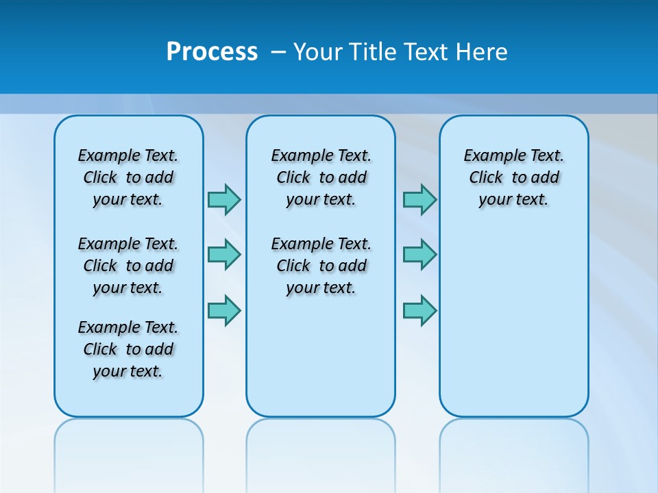 Blue Colors Creation PowerPoint Template