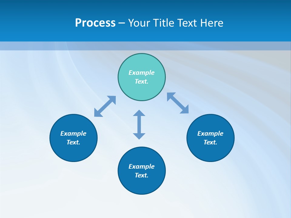 Blue Colors Creation PowerPoint Template
