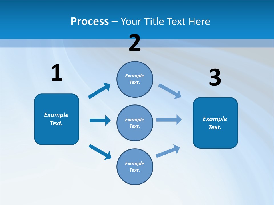 Blue Colors Creation PowerPoint Template