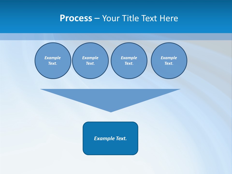 Blue Colors Creation PowerPoint Template
