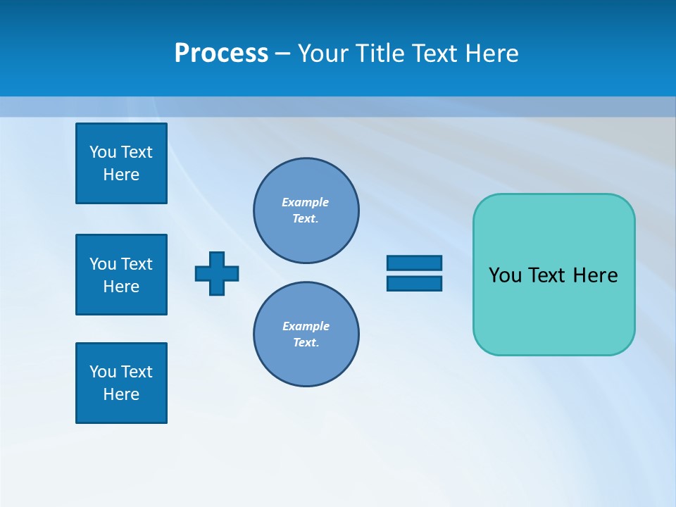 Blue Colors Creation PowerPoint Template