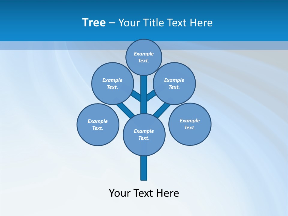 Blue Colors Creation PowerPoint Template