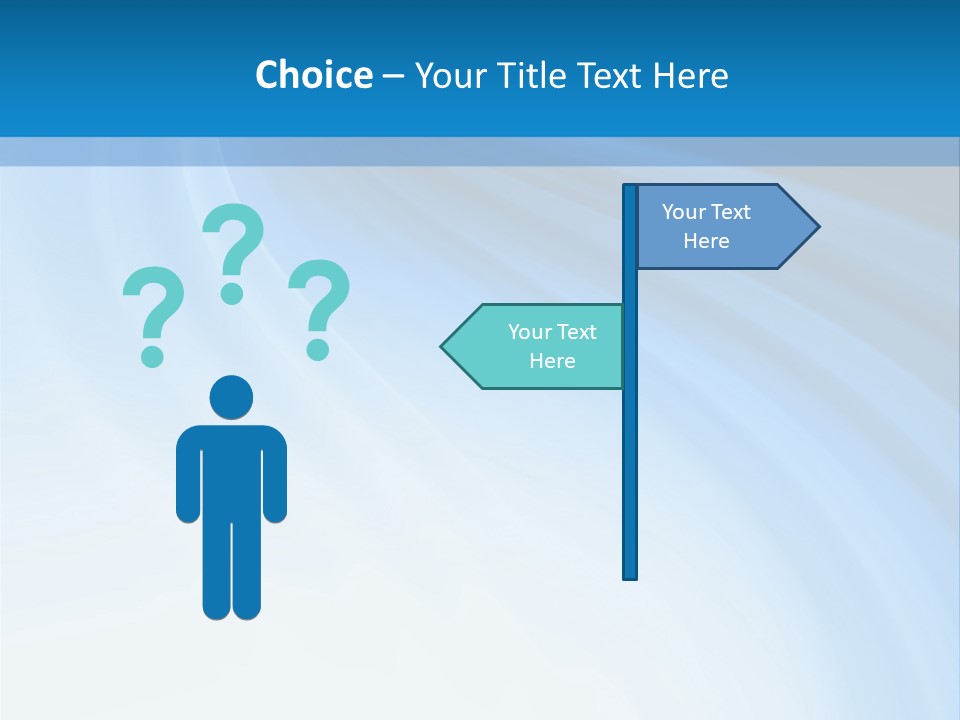 Blue Colors Creation PowerPoint Template