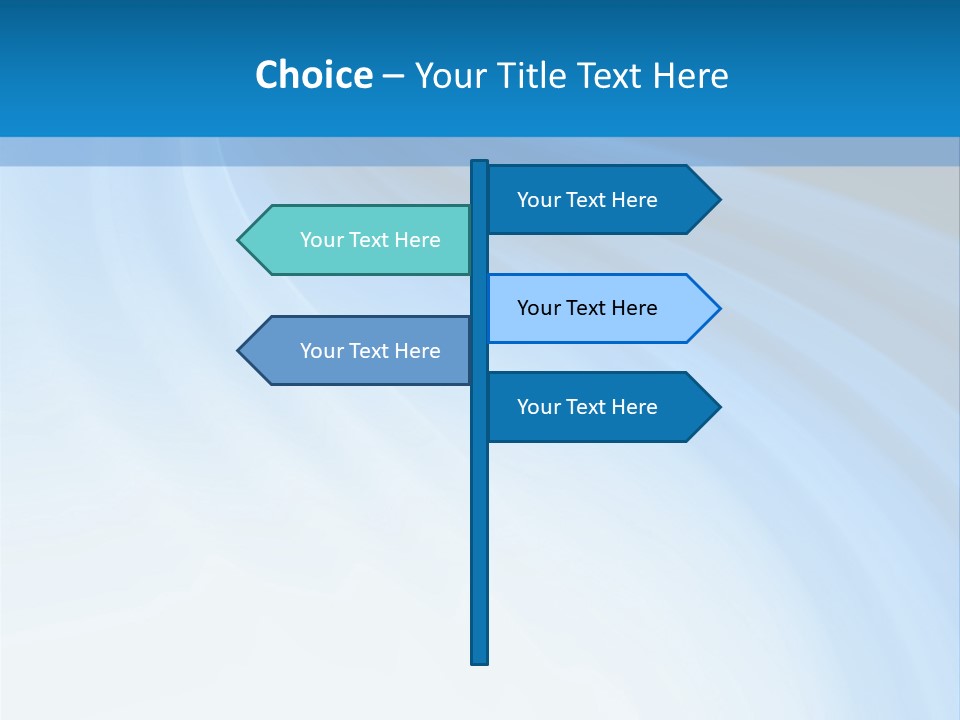 Blue Colors Creation PowerPoint Template