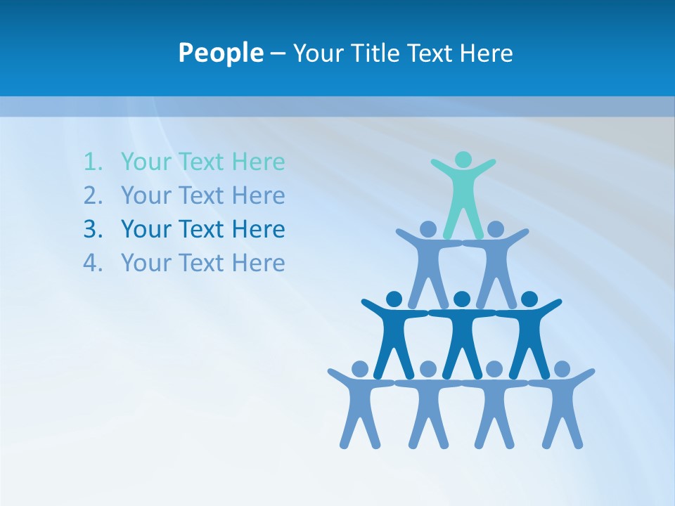 Blue Colors Creation PowerPoint Template