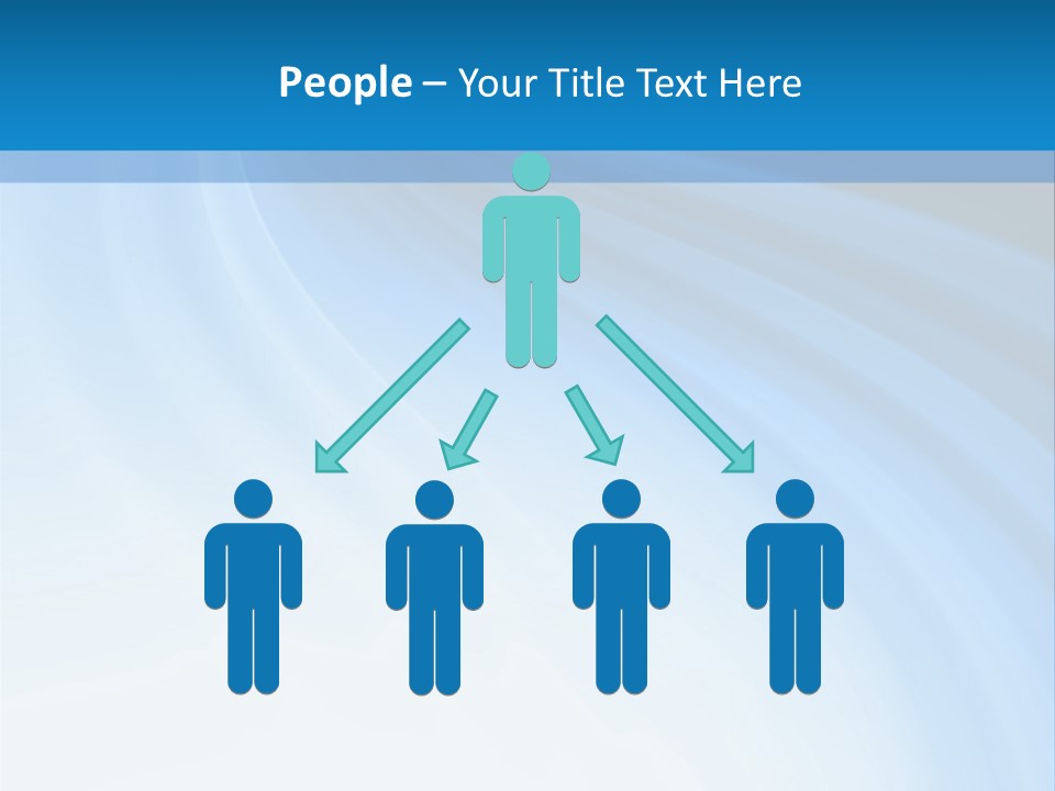 Blue Colors Creation PowerPoint Template