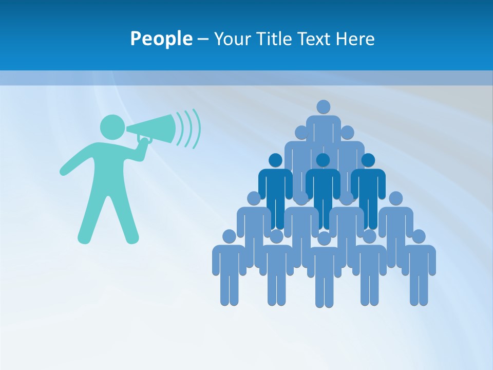 Blue Colors Creation PowerPoint Template