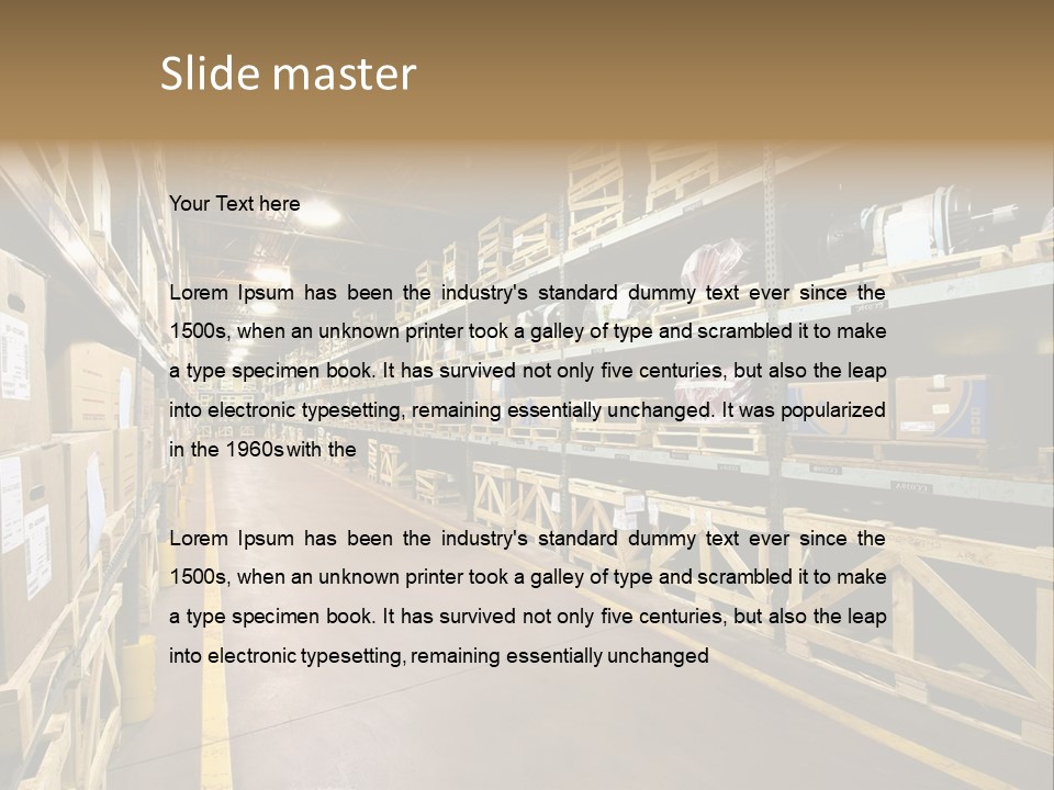 Son Infant Childhood PowerPoint Template