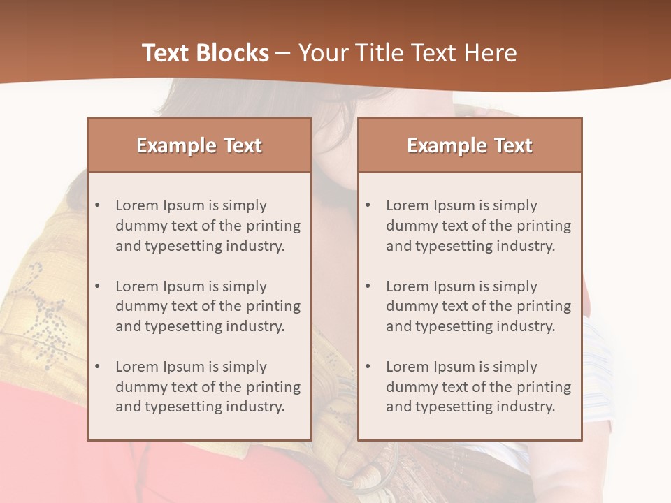 Sack Storage Crate PowerPoint Template