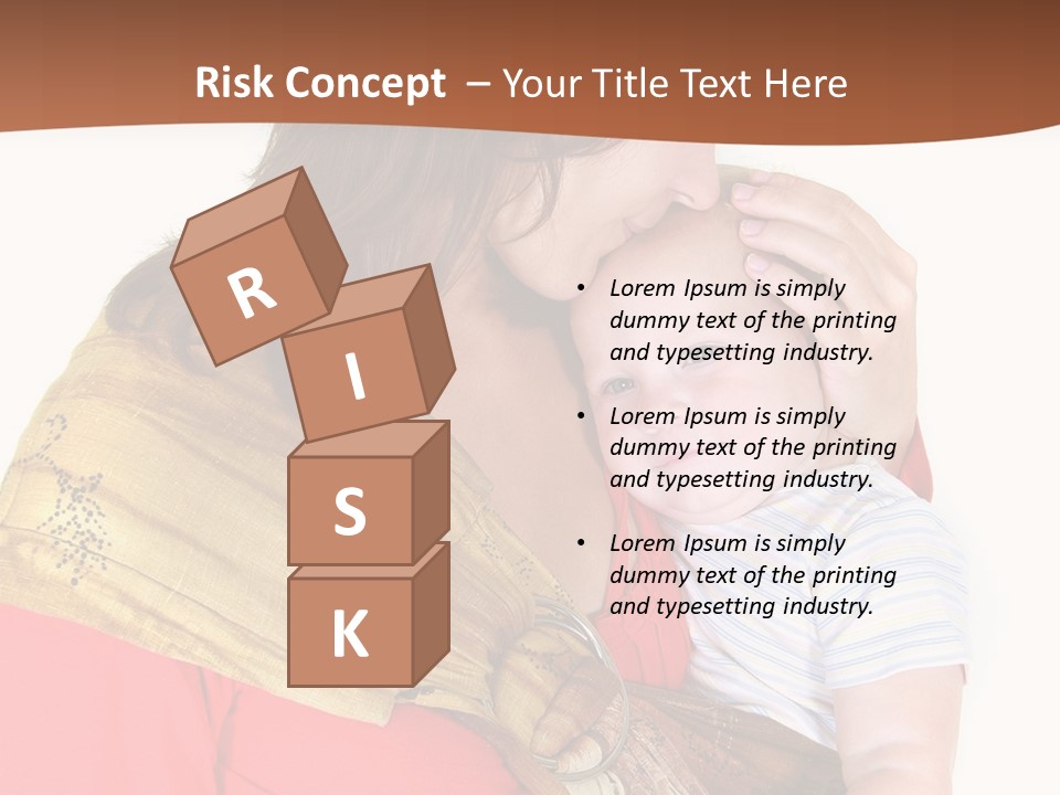 Sack Storage Crate PowerPoint Template