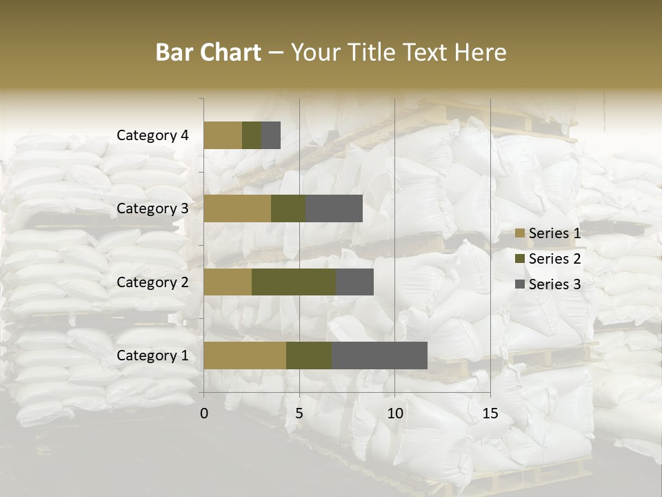Sack Storage Crate PowerPoint Template