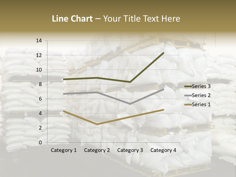 Sack Storage Crate PowerPoint Template