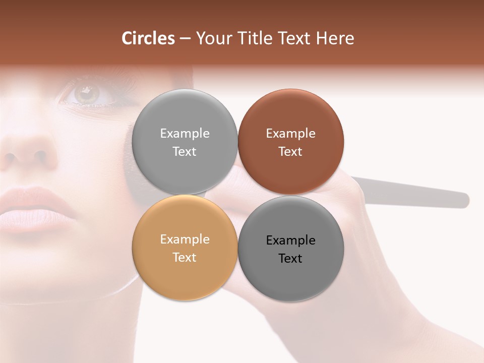 Smiling Powder Blush PowerPoint Template