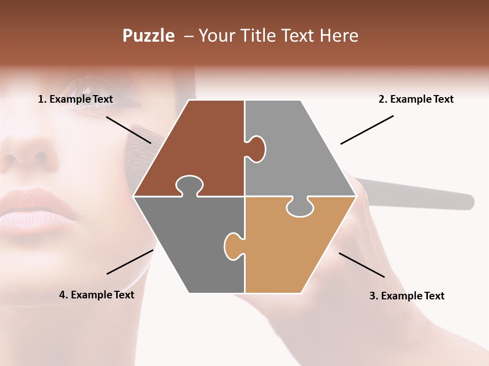 Smiling Powder Blush PowerPoint Template