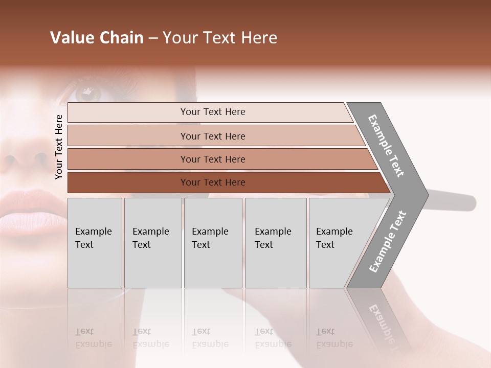 Smiling Powder Blush PowerPoint Template