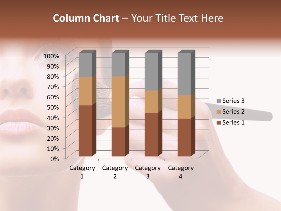 Smiling Powder Blush PowerPoint Template