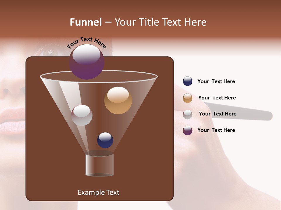 Smiling Powder Blush PowerPoint Template