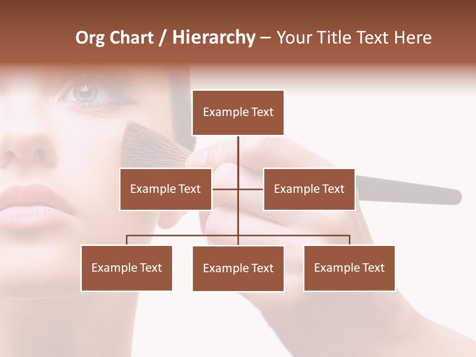 Smiling Powder Blush PowerPoint Template