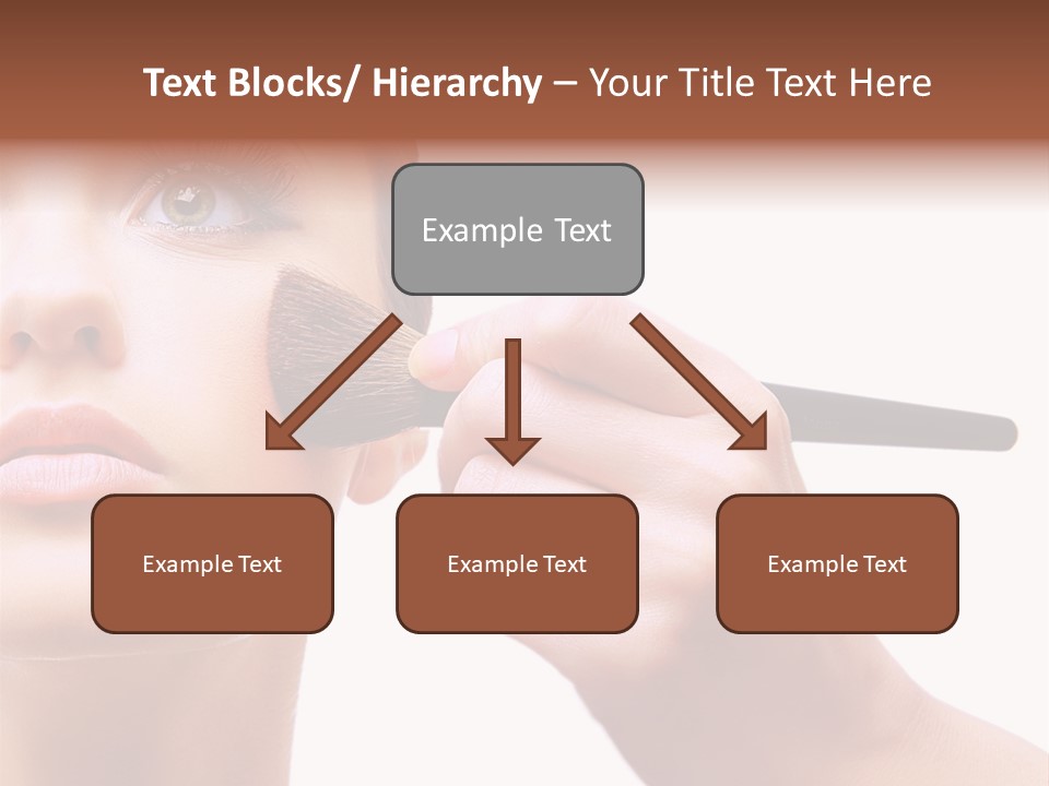 Smiling Powder Blush PowerPoint Template