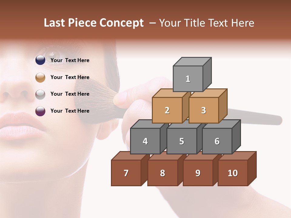 Smiling Powder Blush PowerPoint Template