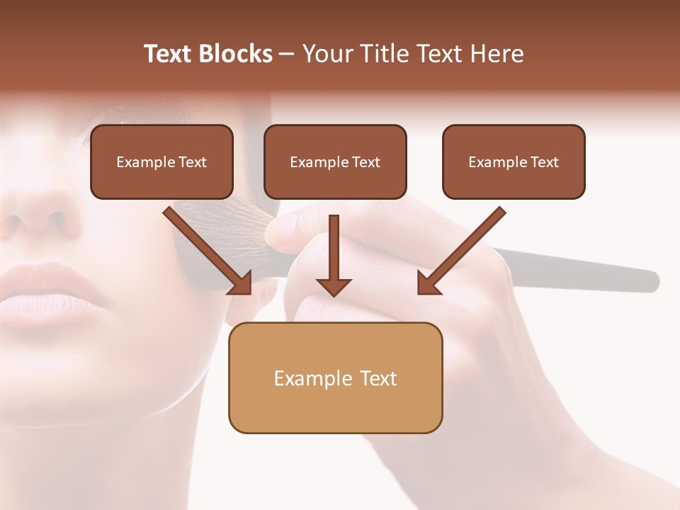 Smiling Powder Blush PowerPoint Template
