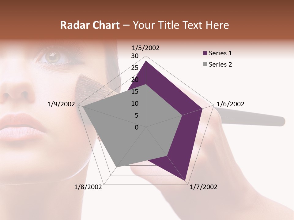 Smiling Powder Blush PowerPoint Template