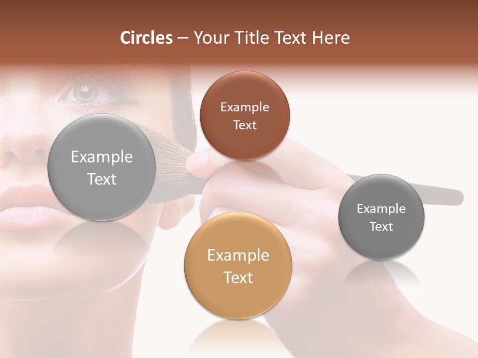 Smiling Powder Blush PowerPoint Template