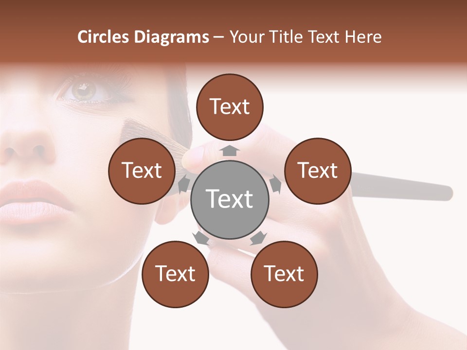 Smiling Powder Blush PowerPoint Template