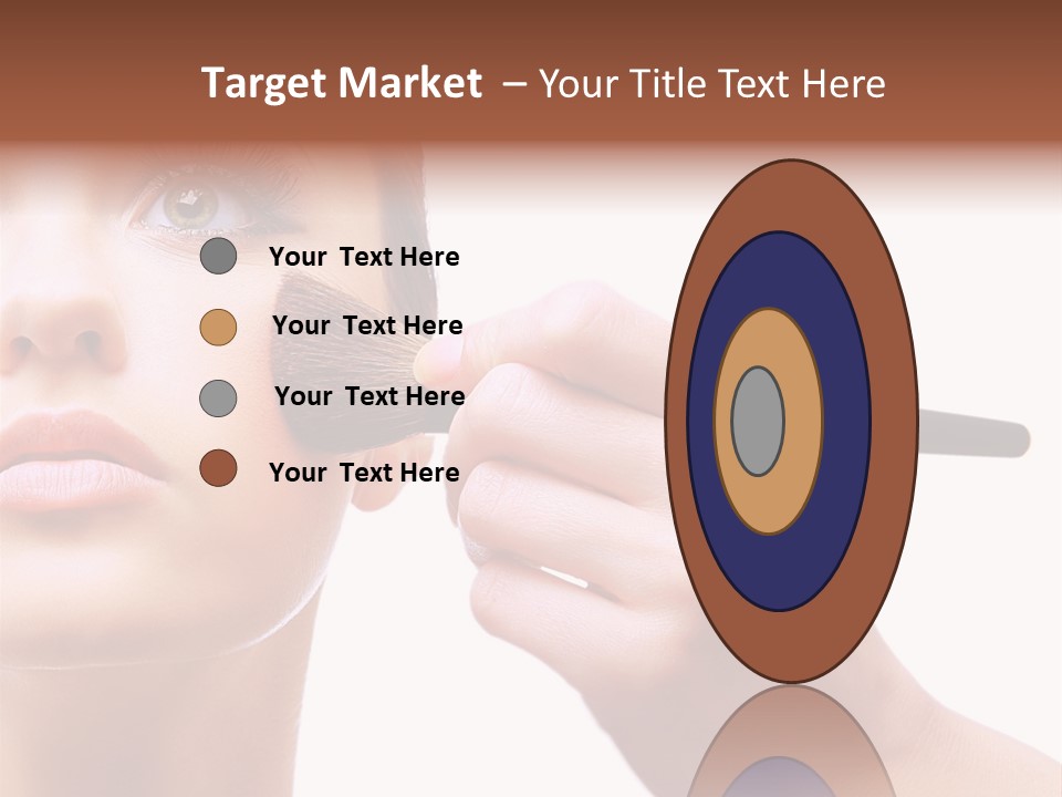 Smiling Powder Blush PowerPoint Template