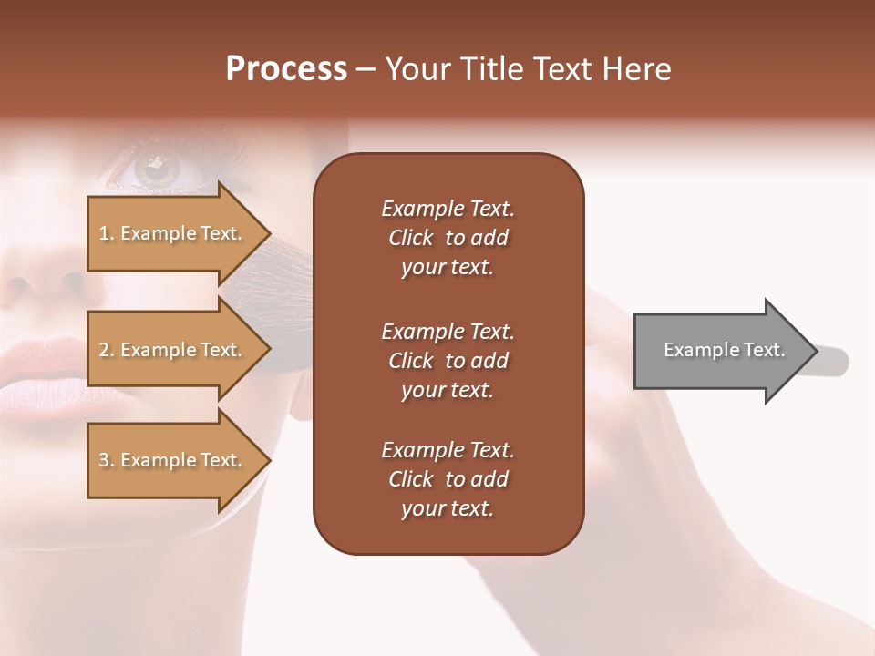 Smiling Powder Blush PowerPoint Template