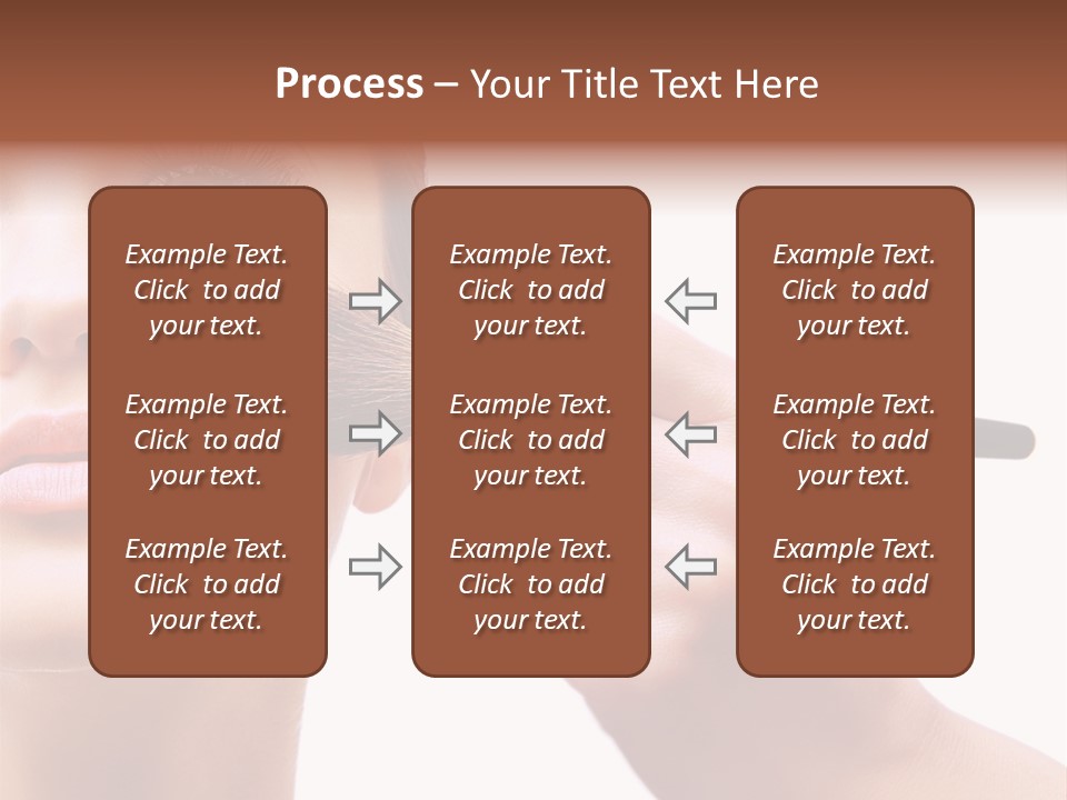 Smiling Powder Blush PowerPoint Template