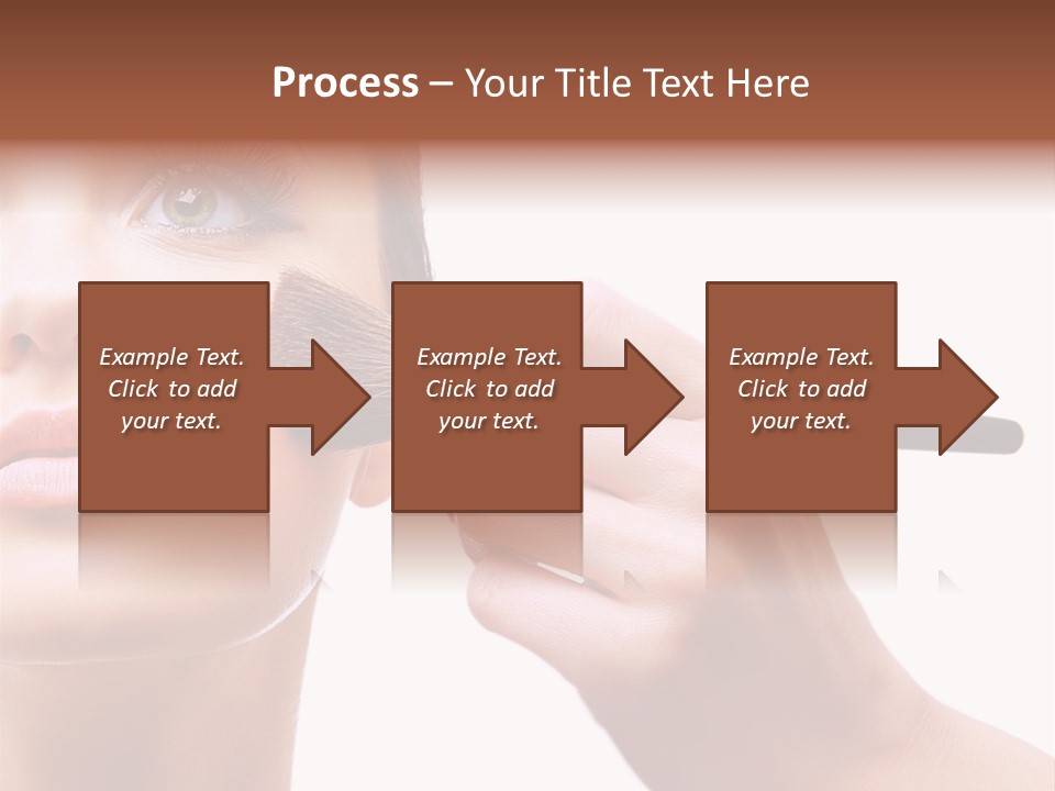 Smiling Powder Blush PowerPoint Template