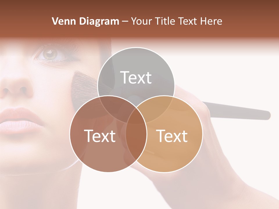 Smiling Powder Blush PowerPoint Template