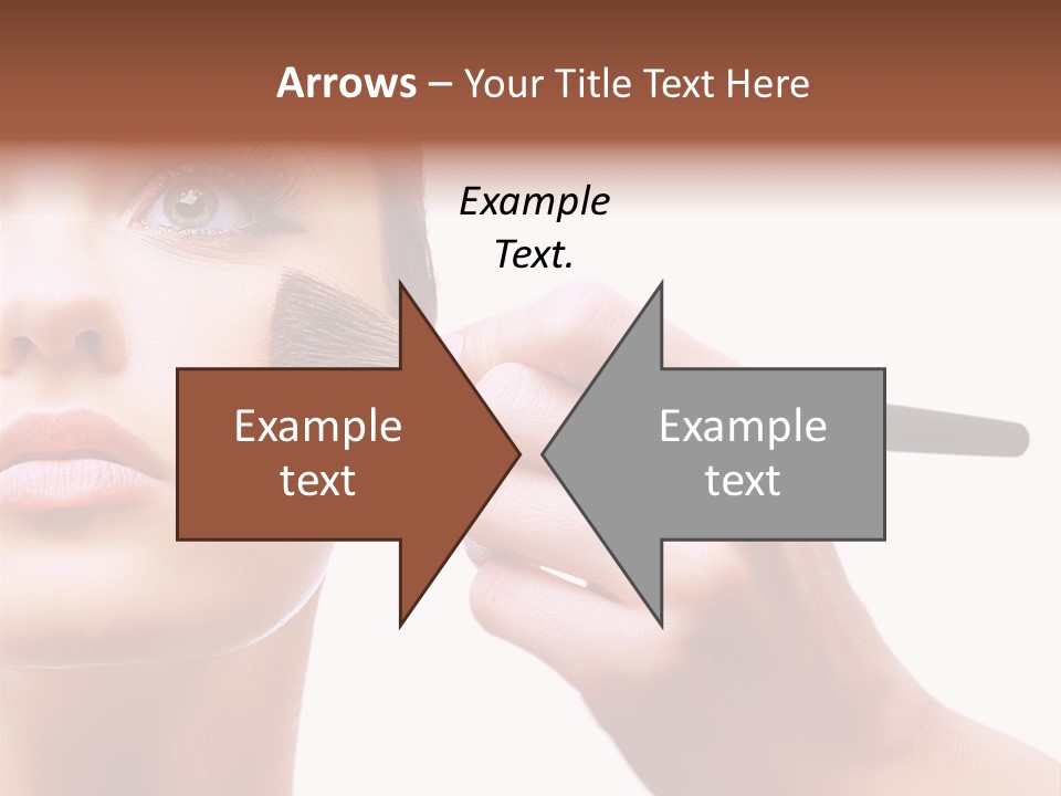 Smiling Powder Blush PowerPoint Template