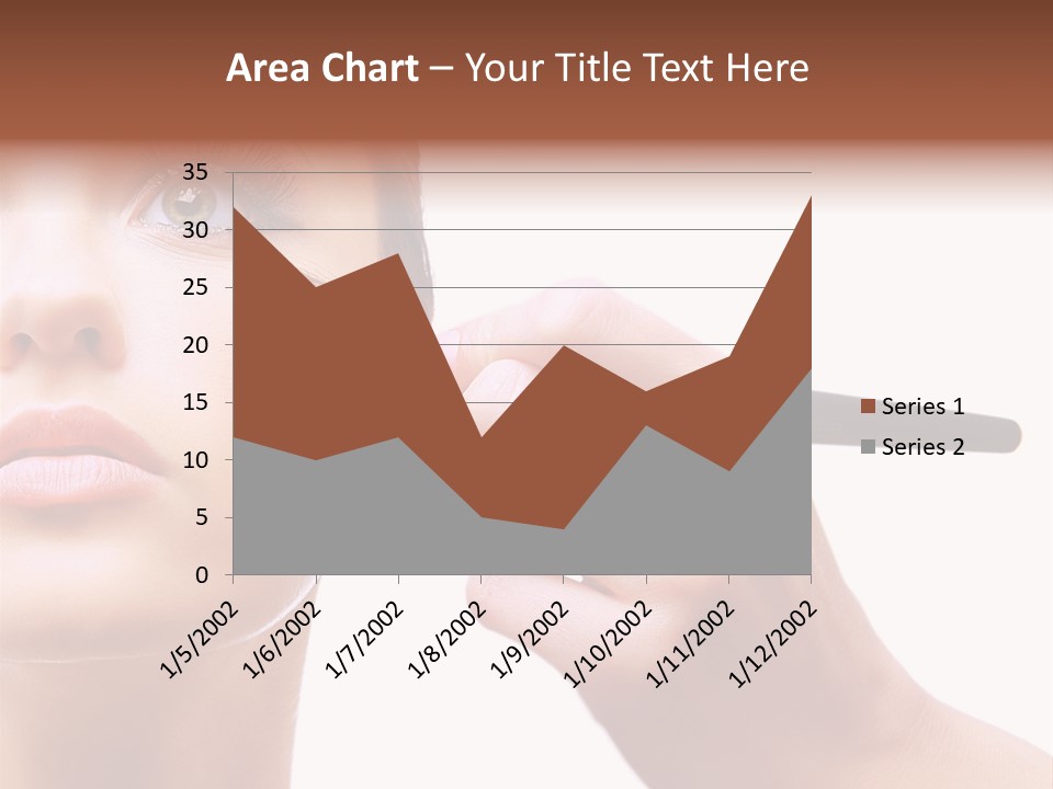 Smiling Powder Blush PowerPoint Template