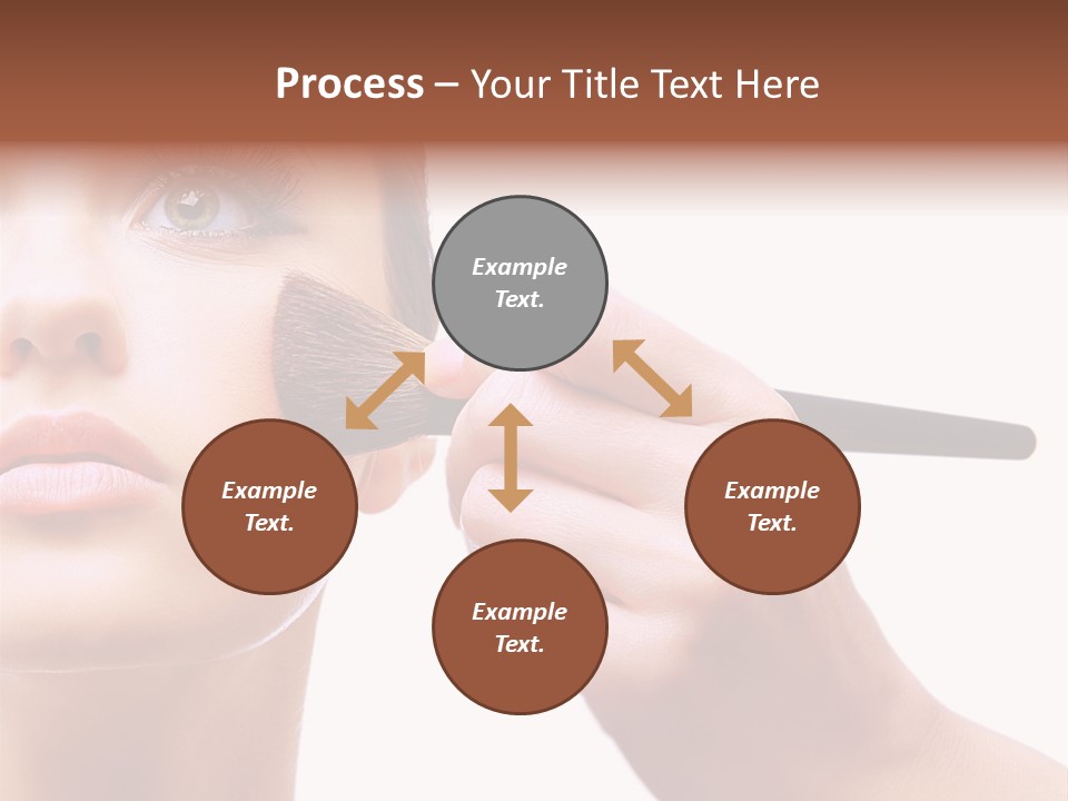 Smiling Powder Blush PowerPoint Template