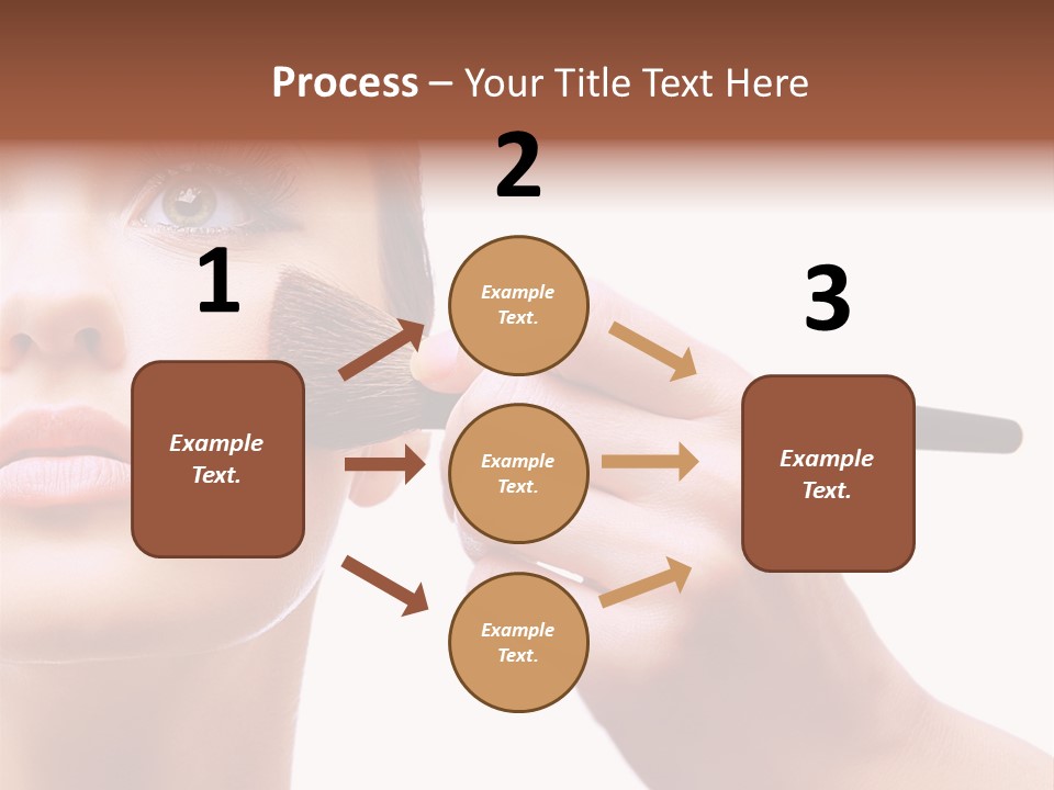 Smiling Powder Blush PowerPoint Template