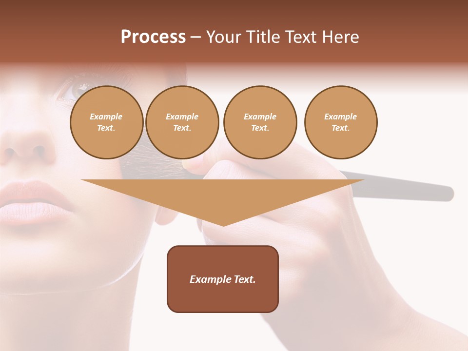 Smiling Powder Blush PowerPoint Template