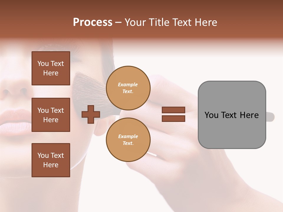 Smiling Powder Blush PowerPoint Template